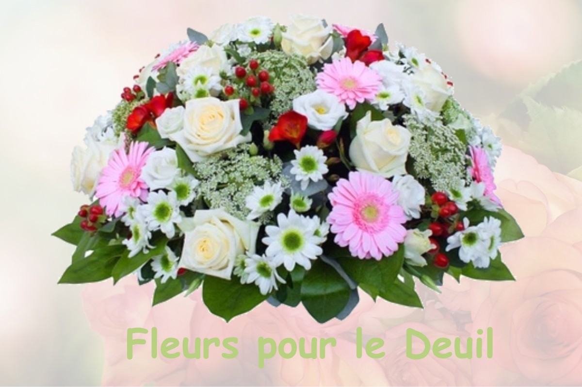 fleurs deuil SAINT-JUSTIN